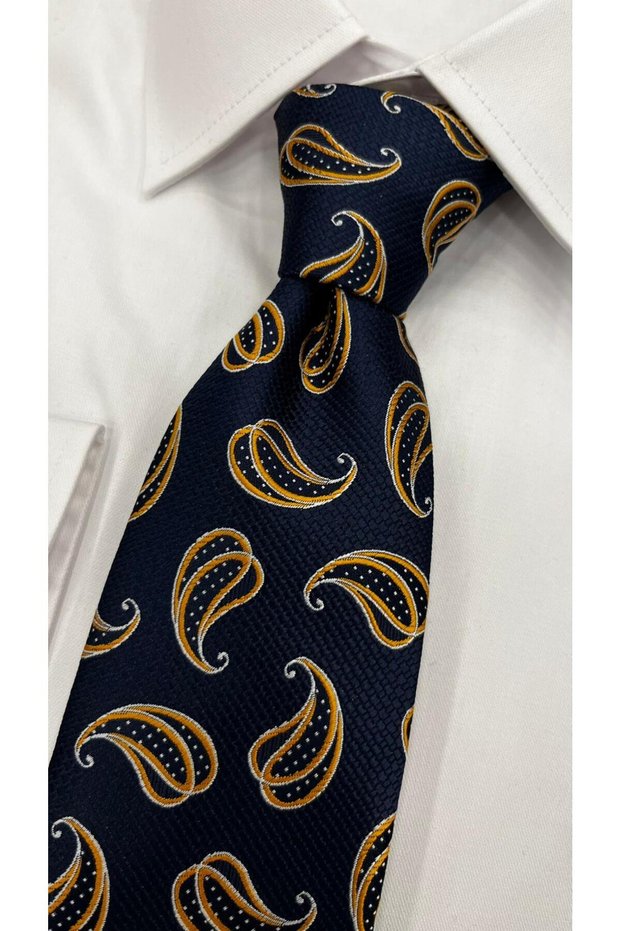 Woven Fabric Patterned Tie