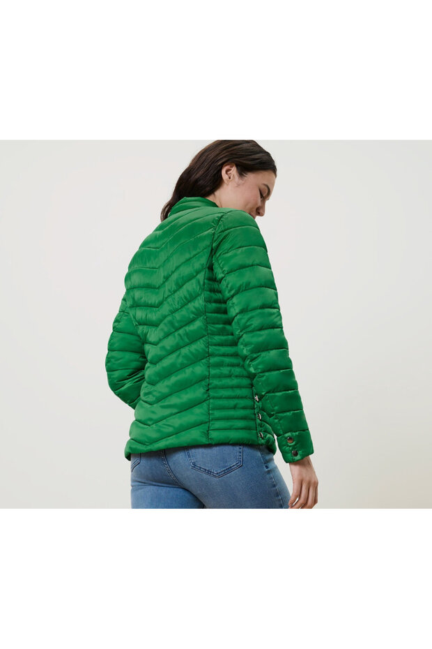 Kadın Kapitone Ceket, Yeşil - 2