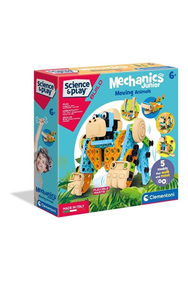 Çocuk 75060 Mekanik Laboratuvarı Junior Hareketli Hayvanlar - 6