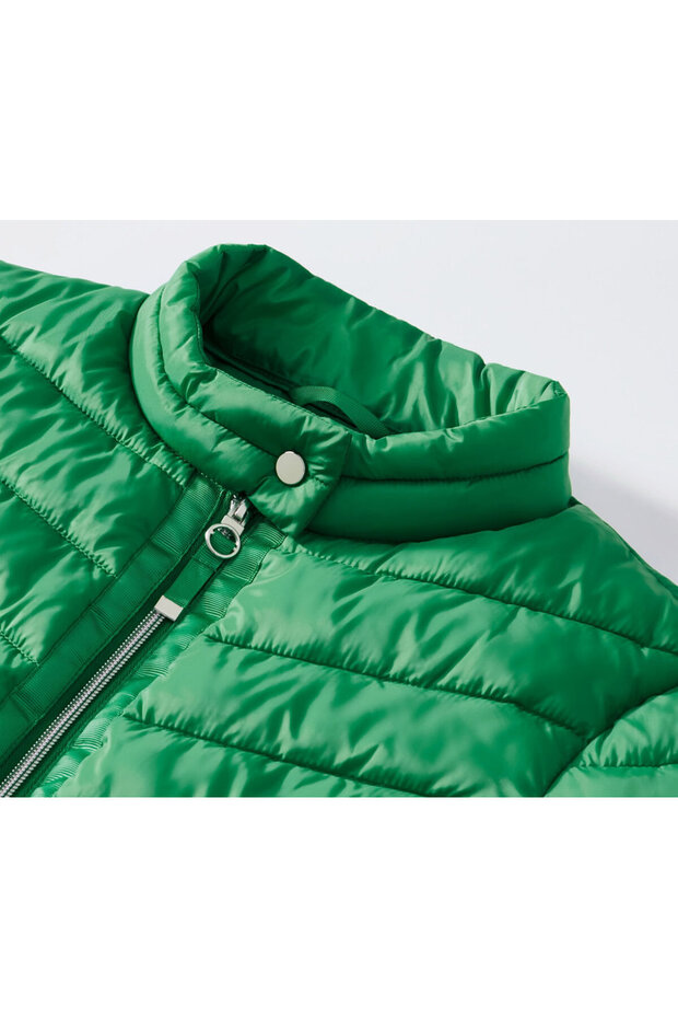 Kadın Kapitone Ceket, Yeşil - 5