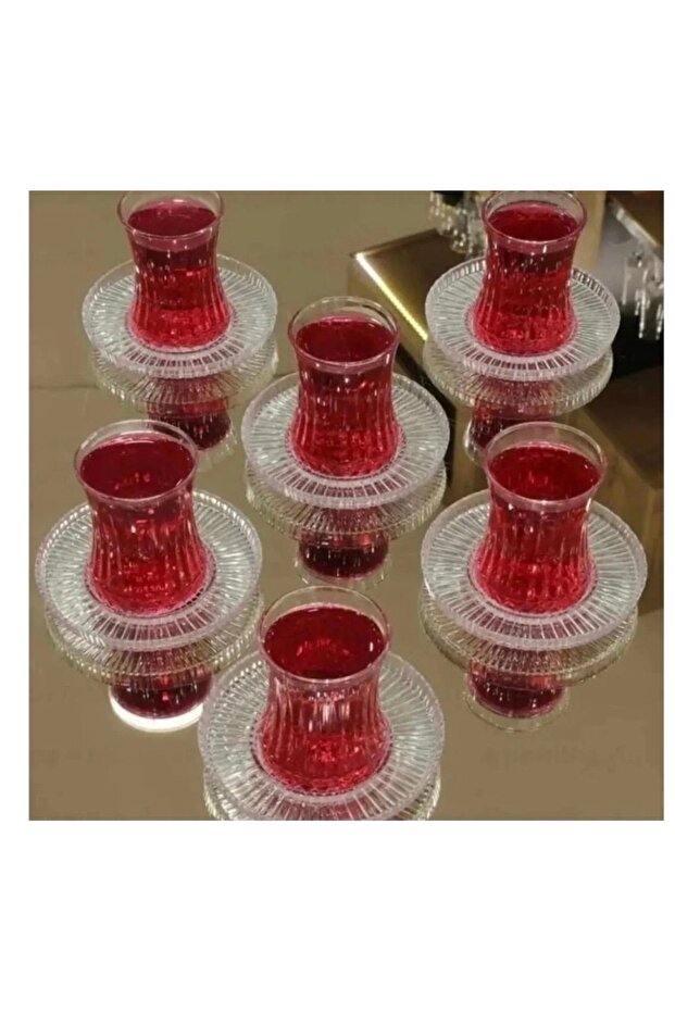 Kavra elysia 6 lı çay tabağı - 4