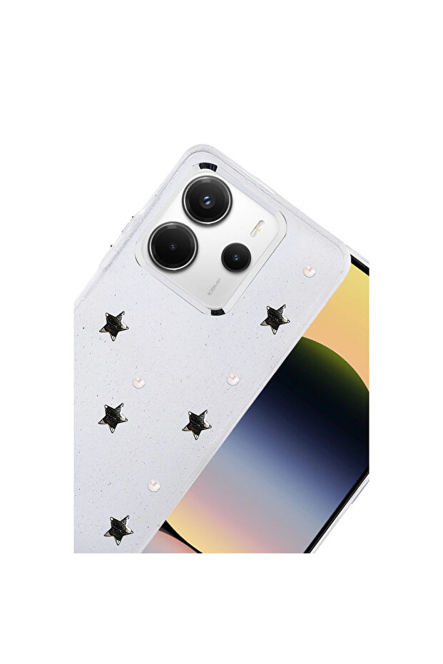 غطاء ريدمي نوت 14 4G بنمط الفيونكة - نمط 7 - 3