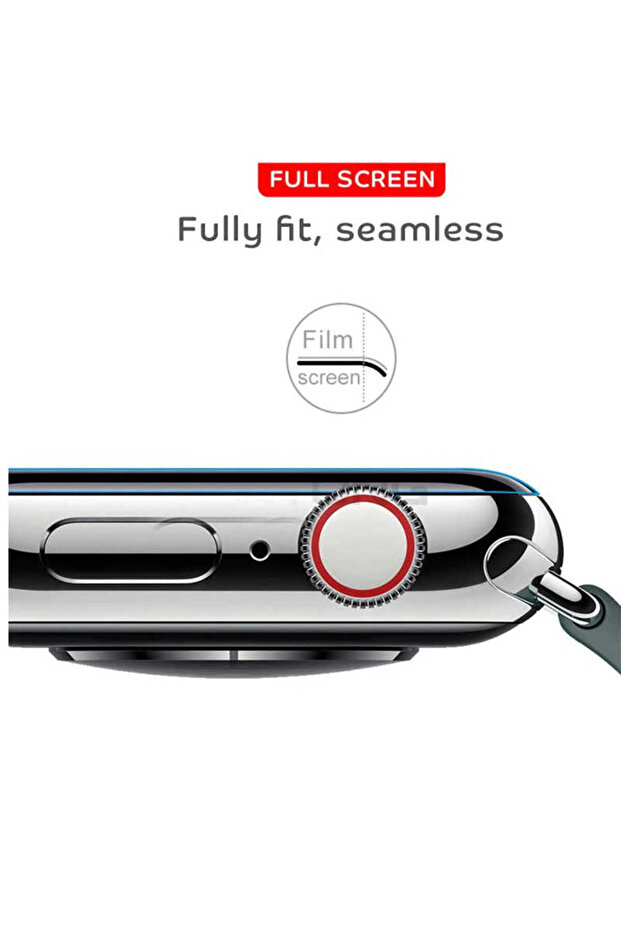 واقي شاشة للساعة مقاس 38 ملم من CPPL Narr Tpu - عديم اللون - 4