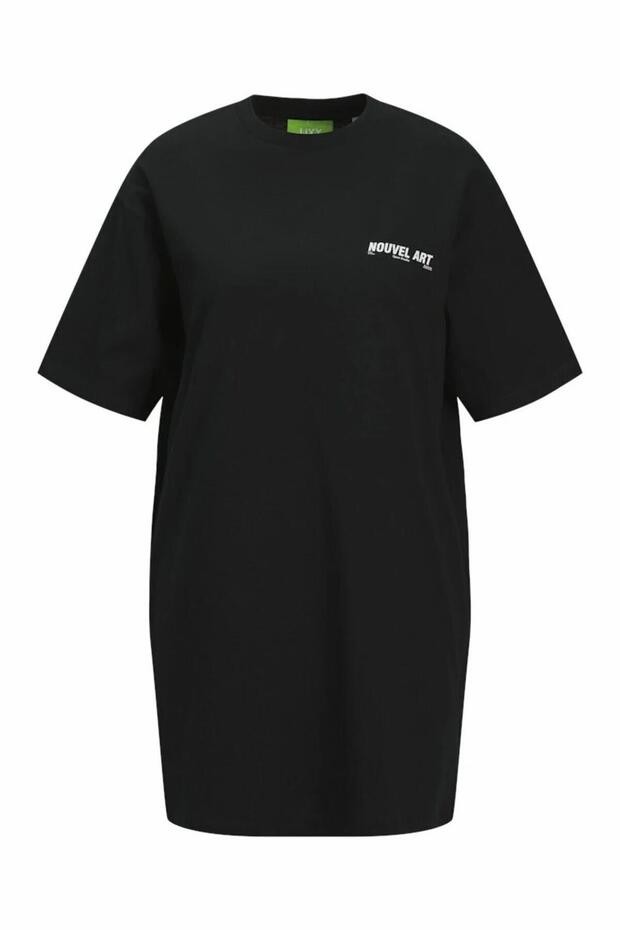 Women's Black Jxmillow Loose Long Sleeve Tee Jrs Stydss25 T-Shirt 12286636-Black
