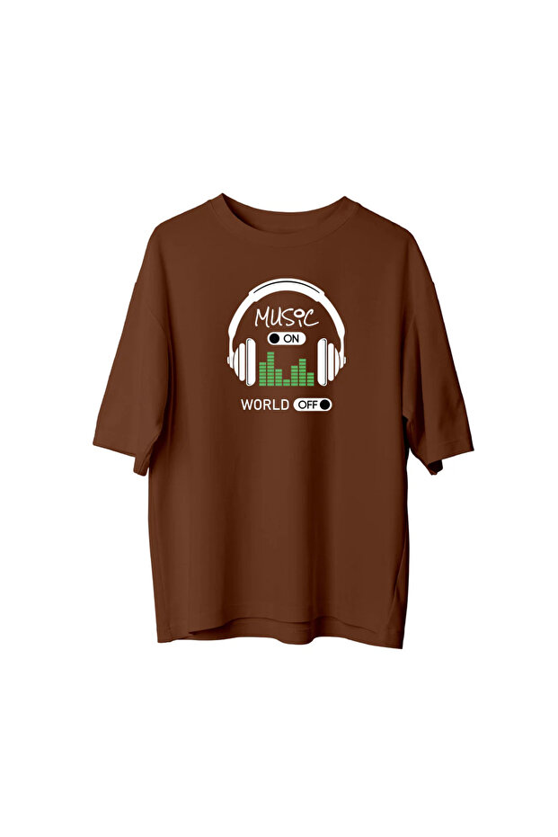Music on - Oversized T-Shirt