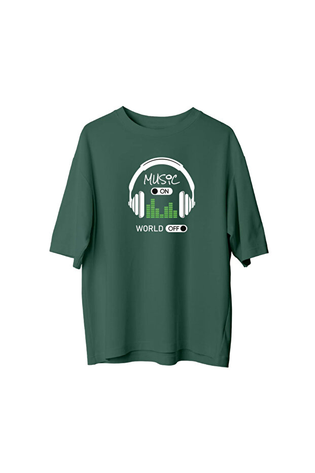 Music on - Oversized T-Shirt