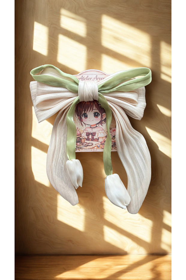 Ribbon Tulip Snap Buckle