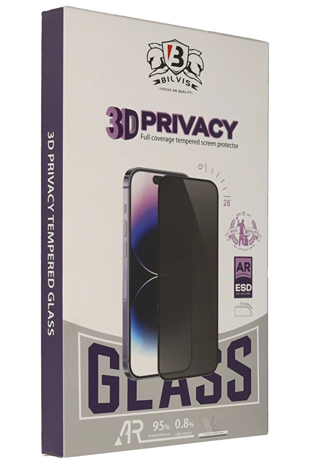 واقي شاشة SPTRNS iPhone 17 Air Bilvis 3D Hayalet Glass (151244)