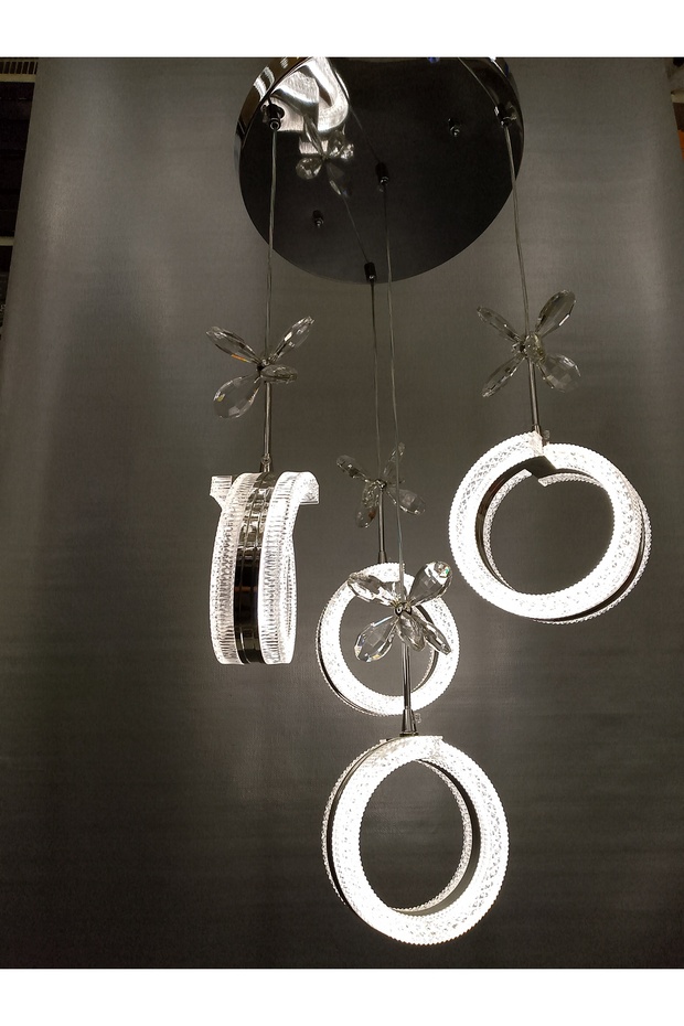 Ledli 4 lu sarkıt avize - 1