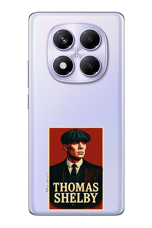 حافظة سيليكون متوافقة مع هاتف Redmi Note 14 PRO PLUS من Thomas Shelby مطبوع - 1