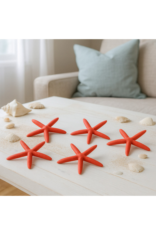 Decorative Starfish Set Coastal Beach Style