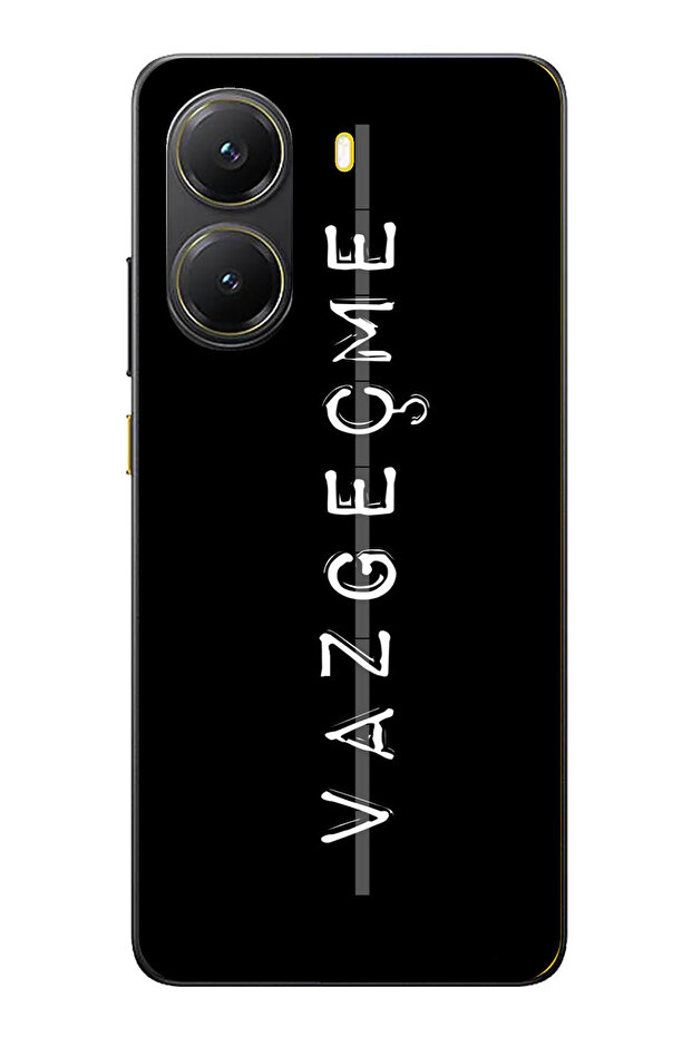 حافظة سيليكون متوافقة مع POCO X7 PRO مع كتابة Forget It مطبوع - 1