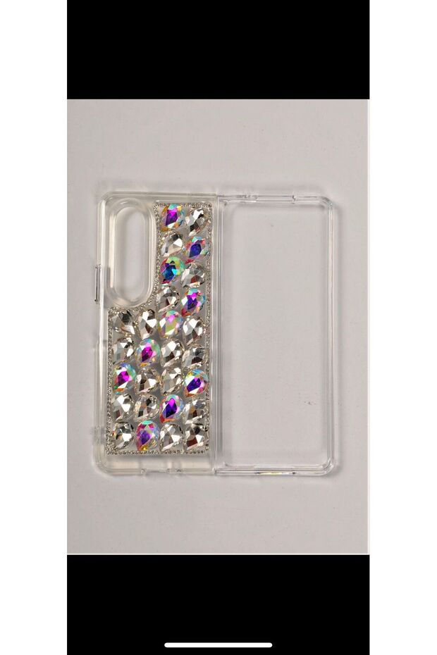 Samsung Galaxy Fold 7 Compatible Silicone Protected Stone Phone Case