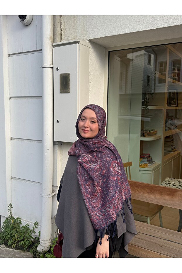 Çift Taraflı Kaşmir Şal - 2