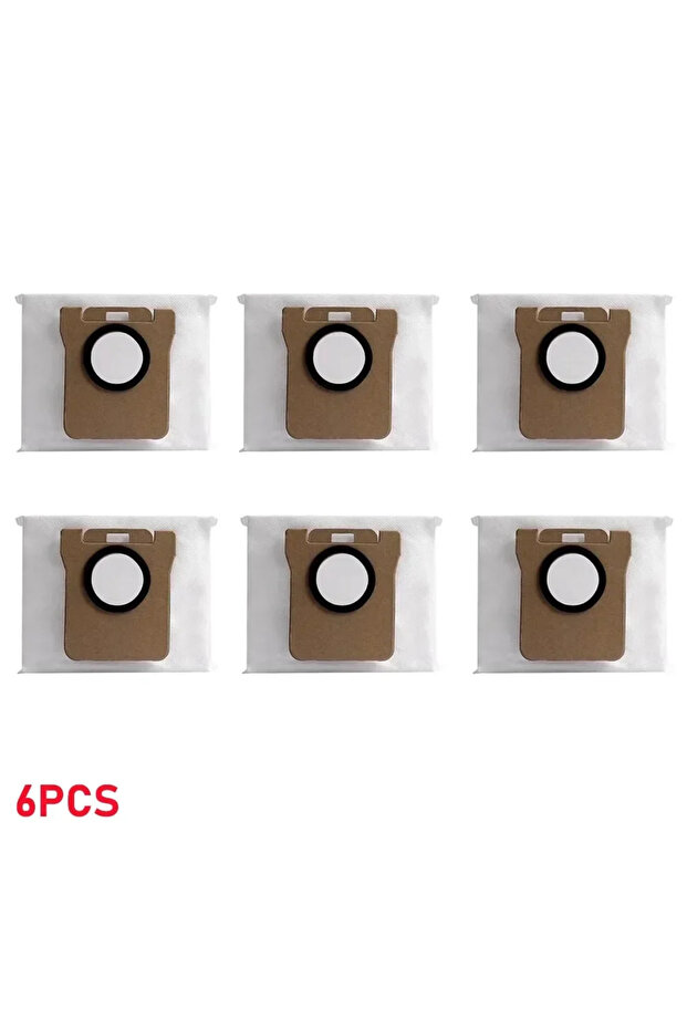 6pcs Dust Bag For Robot Vacuum X20+ X10+ X20 Plus X10 Plus M30S For Dreame L10s Ultra S10 Pro N...