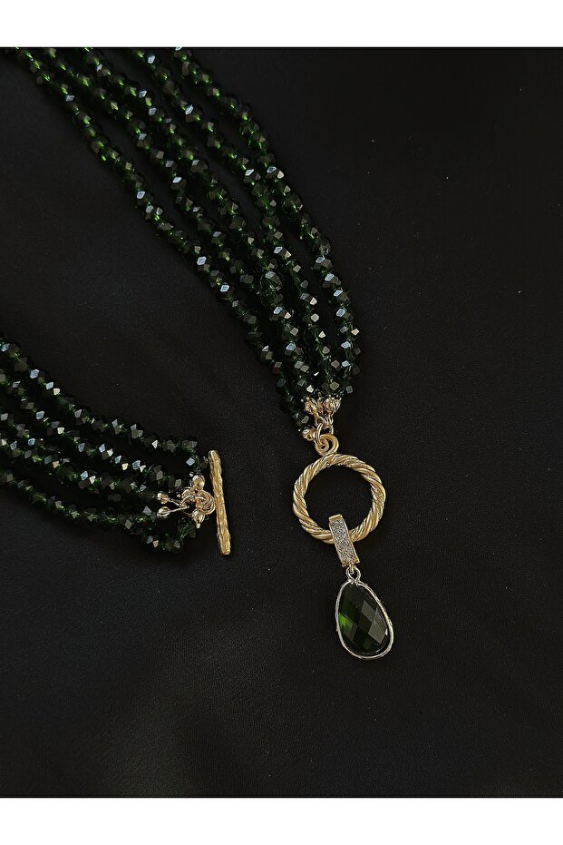 قلادة حجرية متعددة الصفوف - 4