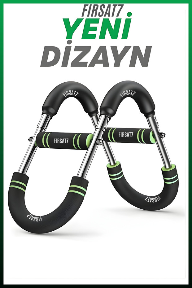 2X Power 25-50kg Adjustable Dual Metal Spring Chest Arm Full Body Exerciser Fitness Bar Tool