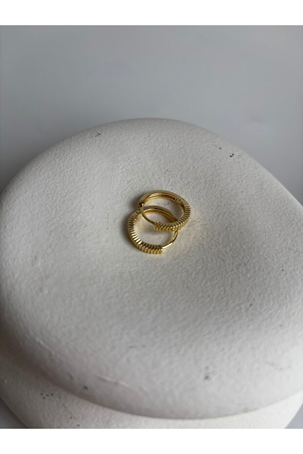 Altın Basic Küpe (1.5 cm) - 7