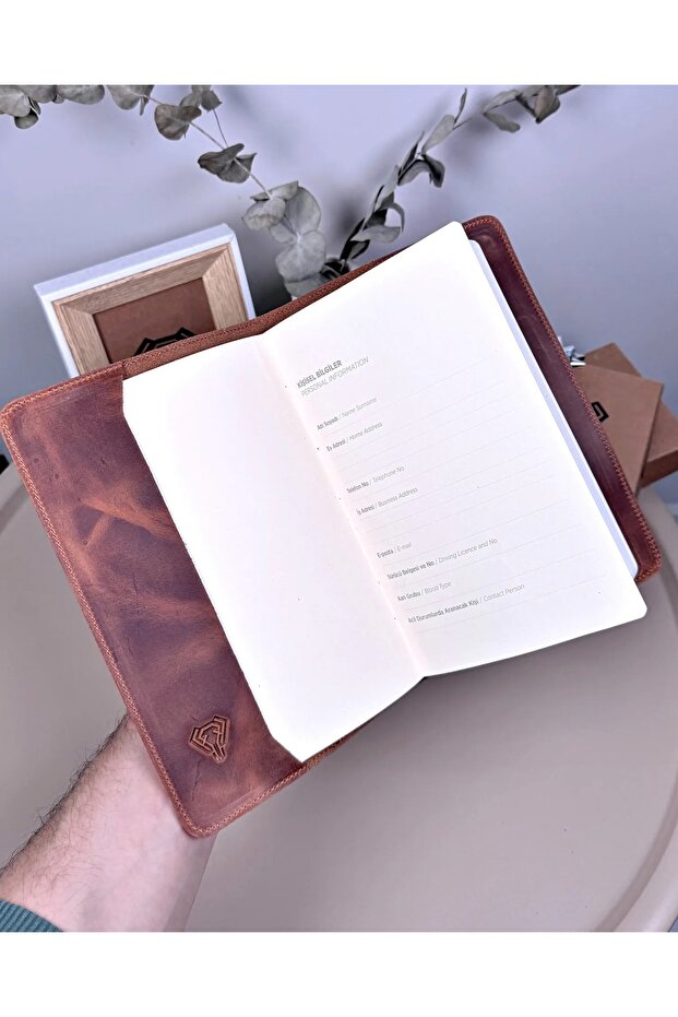 Genuine Leather Premium Agenda with Pen Slot 2129