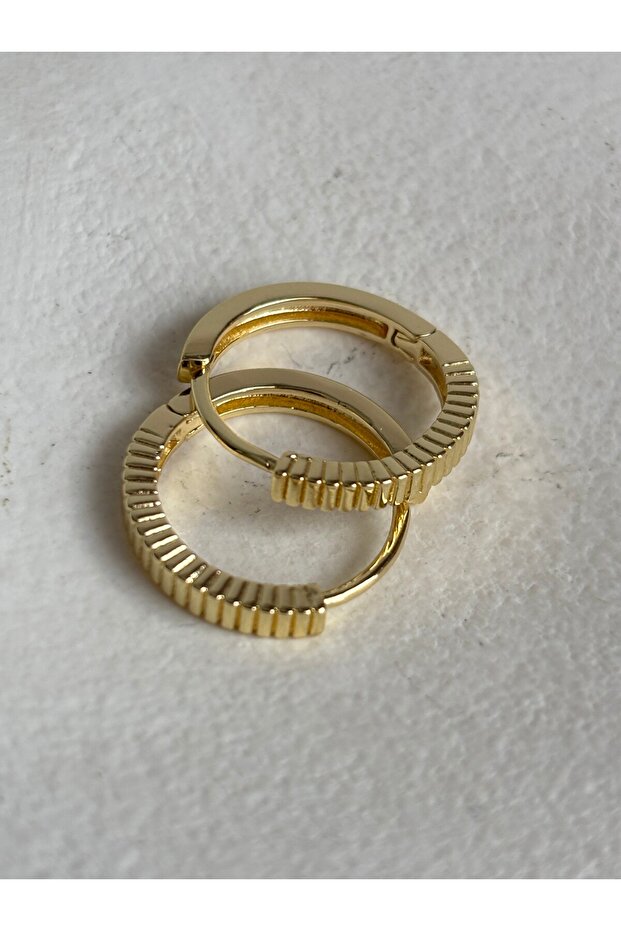 Altın Basic Küpe (1.5 cm) - 1