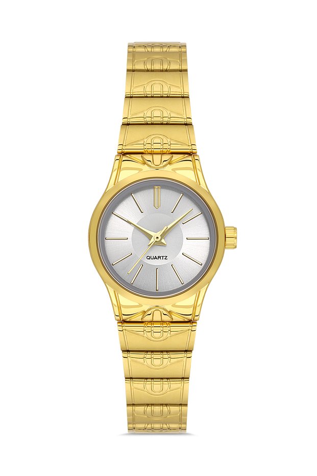 Women's Gold Color Cord Steel Wristwatch Tctsn000303S0373