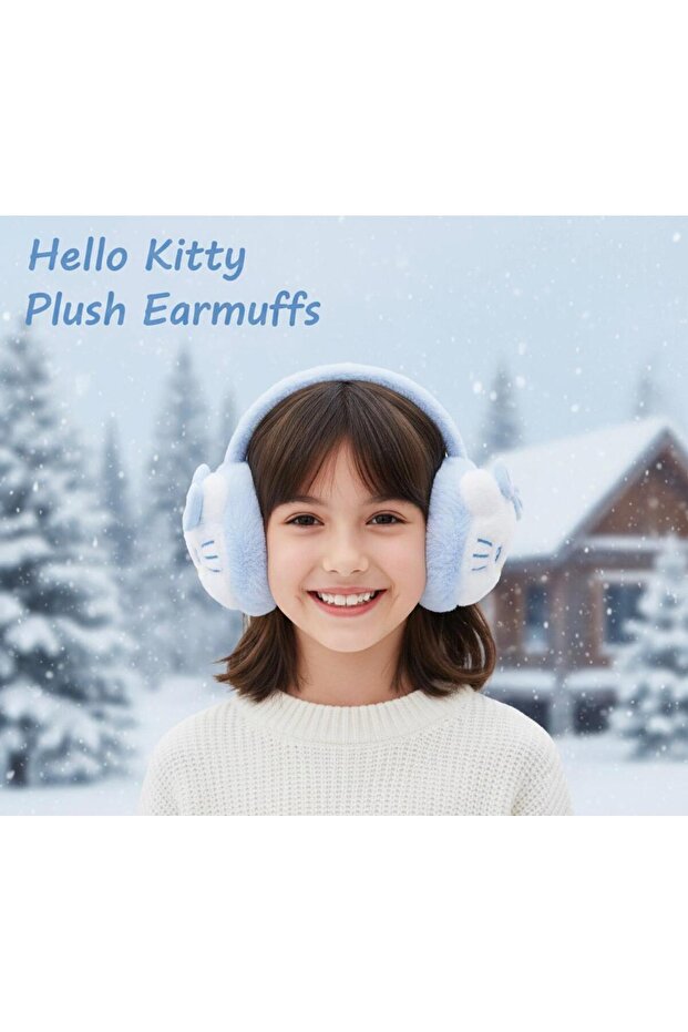 Devojčice Hello Kitty Pliš mekane slušalice - 1