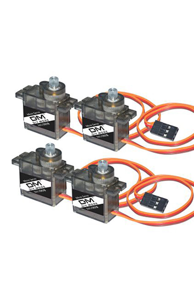 4PCS Set MG90S Servo Diymore 1/4/10/20 Pcs All Metal Gear 9g Upgraded Version For Helicopter Plane