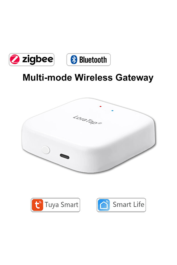 بوابة متعددة الأوضاع LoraTap Tuya، شبكة واي فاي متعددة الأوضاع ZigBee 3.0، بلوتوث، شبكة لاسلكية، جسر، موزع، مركز، لاسلكي
