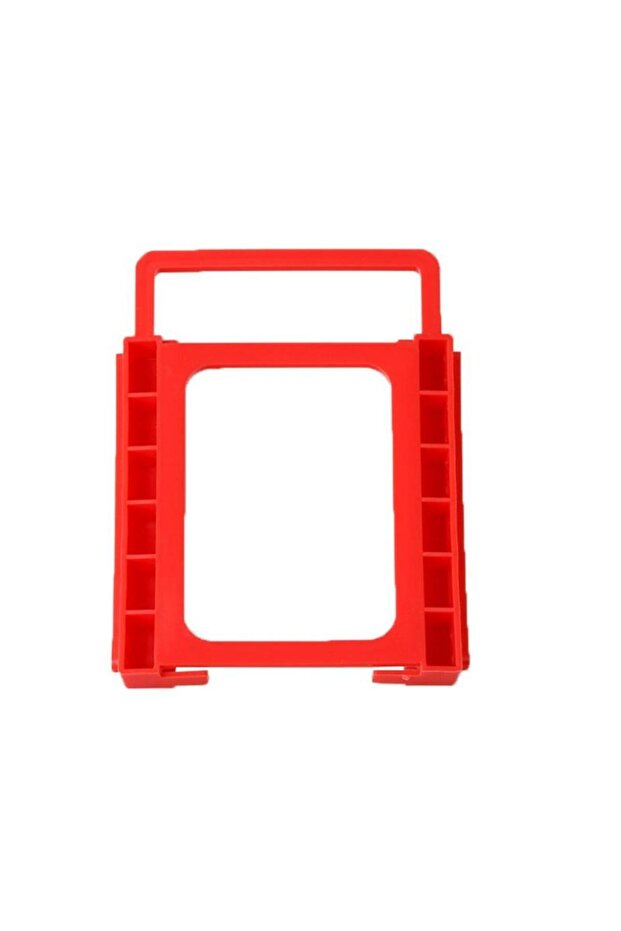 محول بلاستيكي صديق للبيئة عالمي بيج اللون، مناسب لمحركات الأقراص الصلبة SSD و HDD مقاس 2.5 بوصة إلى 3.5 بوصة