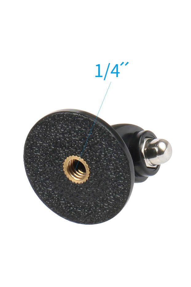 Cycling Adapter Only 1/4" Tripod Adapter Converter w Thumb Screw Mount for GoPro HD Hero 13 12 11 10