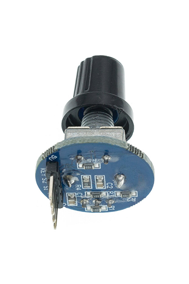 Rotary Encoder Module Brick Sensor Development Round Audio Rotating Potentiometer Knob Cap EC11 - 2
