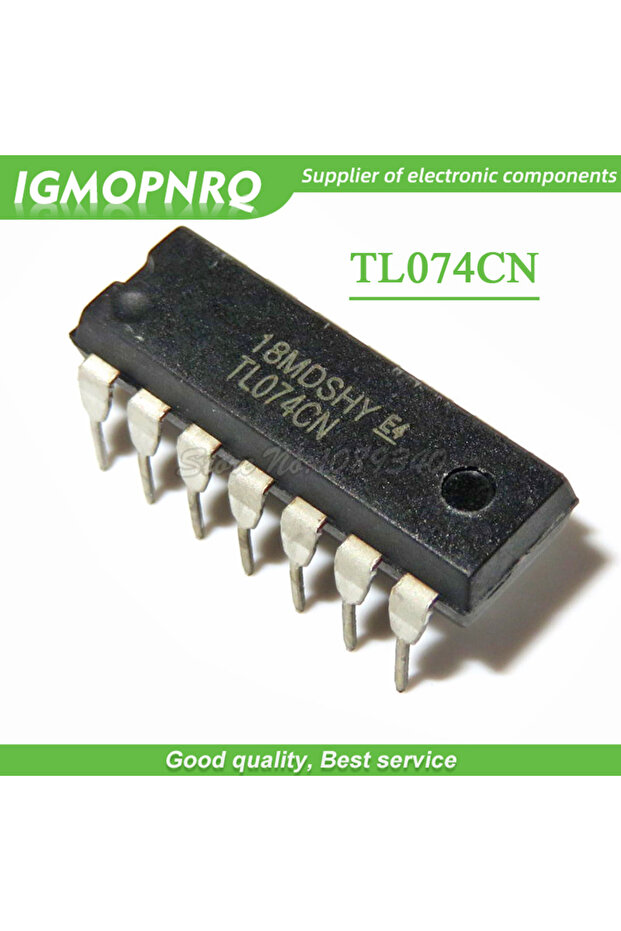 10pcs TL074CN TL074 DIP-14 Operational Amplifiers - Op Amps JFET Input Low Noise new original