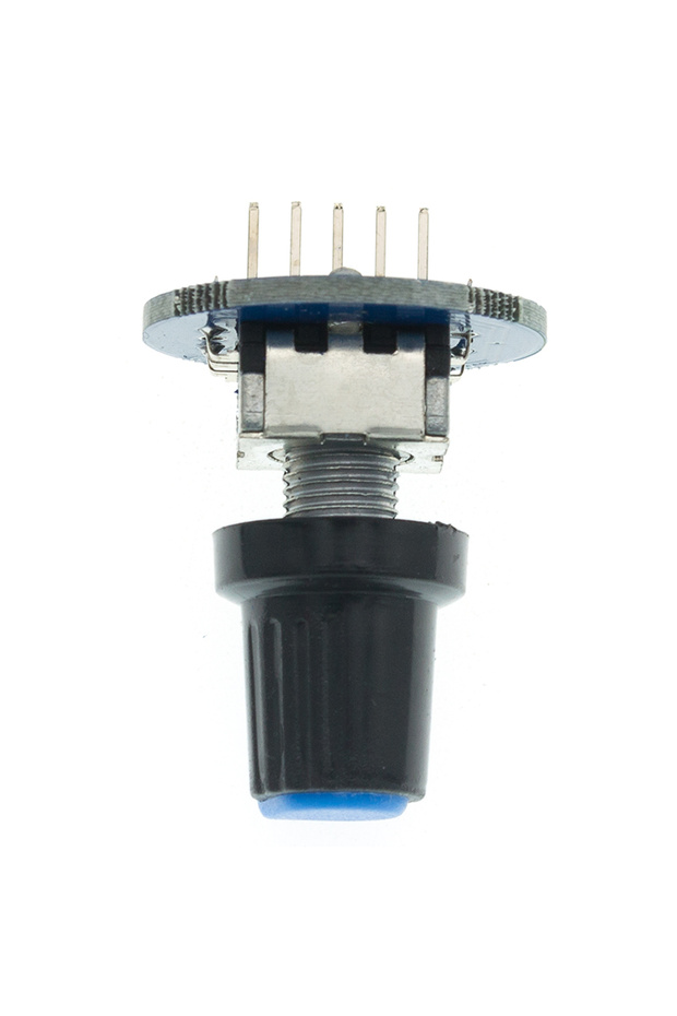 Rotary Encoder Module Brick Sensor Development Round Audio Rotating Potentiometer Knob Cap EC11 - 3