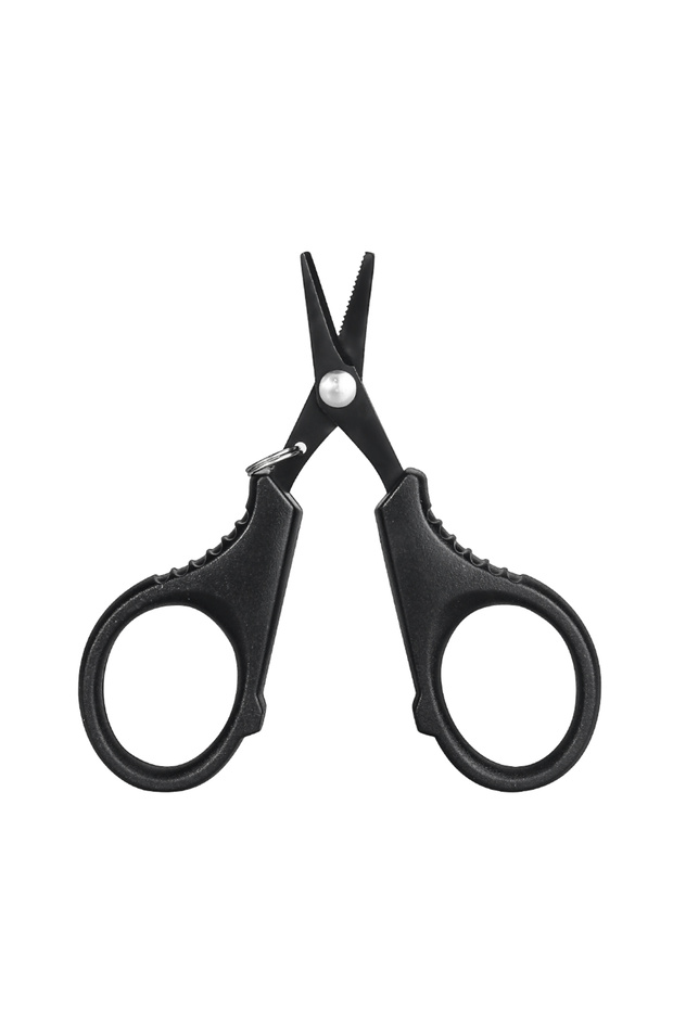 B DNDYUJU Titanium Coating Stainless Steel Fishing Scissor Plier Cut PE Braid Line Cutter Plies Car.