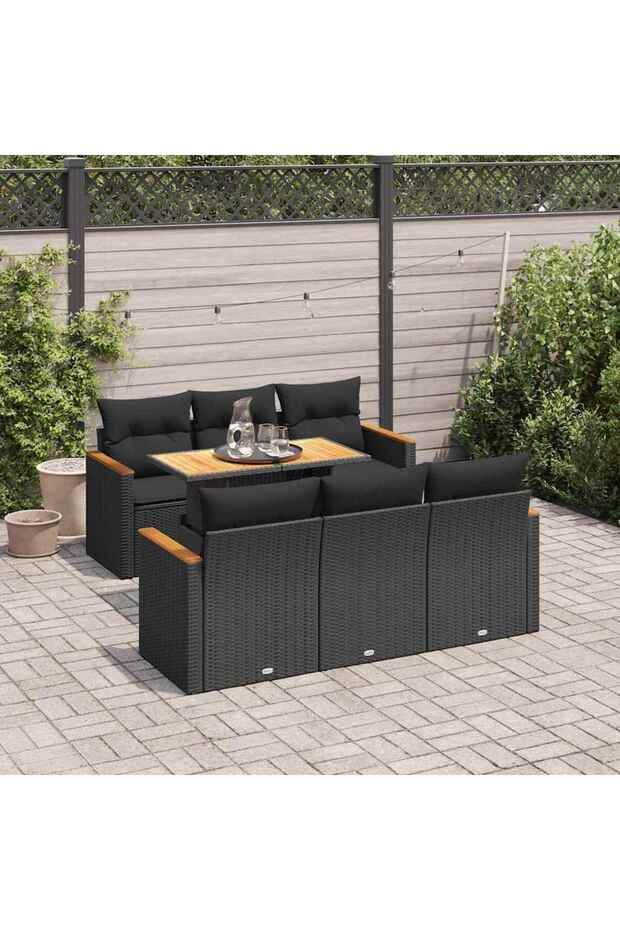 Garden Sofa Set | Black - 1