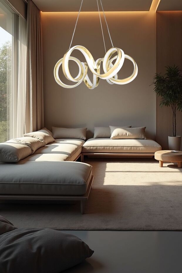 MODERN LED AVİZE ÇİFT TARAFLI LEDLİ - 1