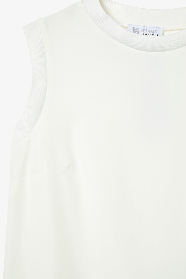 Şifon Dokulu Basic Tunik - 2