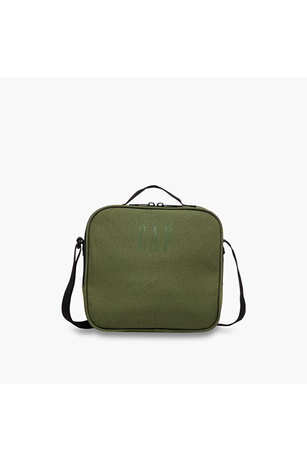 حقيبة غداء متينة بحزام قابل للتعديل وسحاب للإغلاق - 1