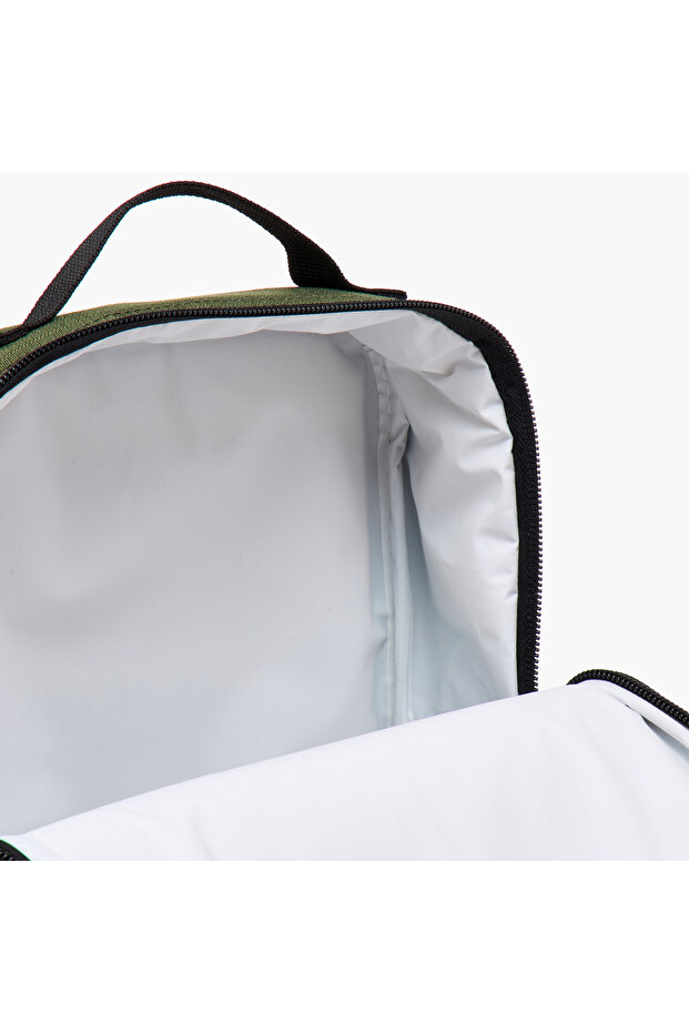 حقيبة غداء متينة بحزام قابل للتعديل وسحاب للإغلاق - 7