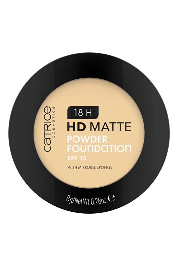 18H HD Matte Powder Sweatproof Foundation With Mattifying Effect 8gms- 020N