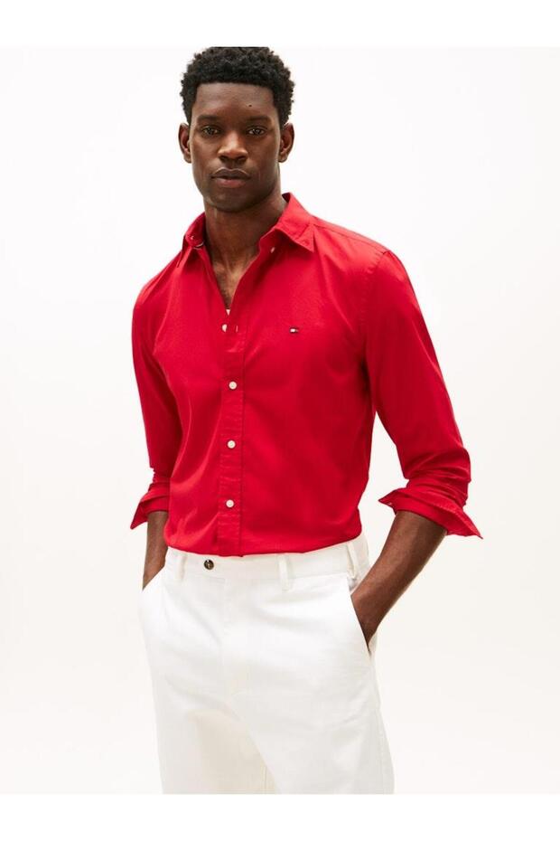 FLEX POPLIN SOLID RF SHIRT - 1