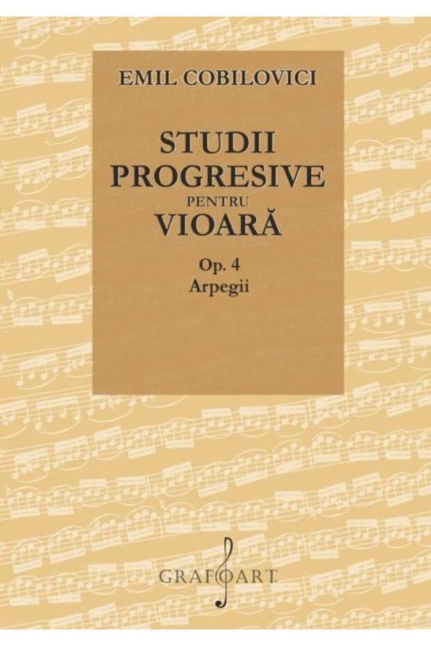 Studii progresive pentru vioara. Op. 4, Arpegii, E - 1