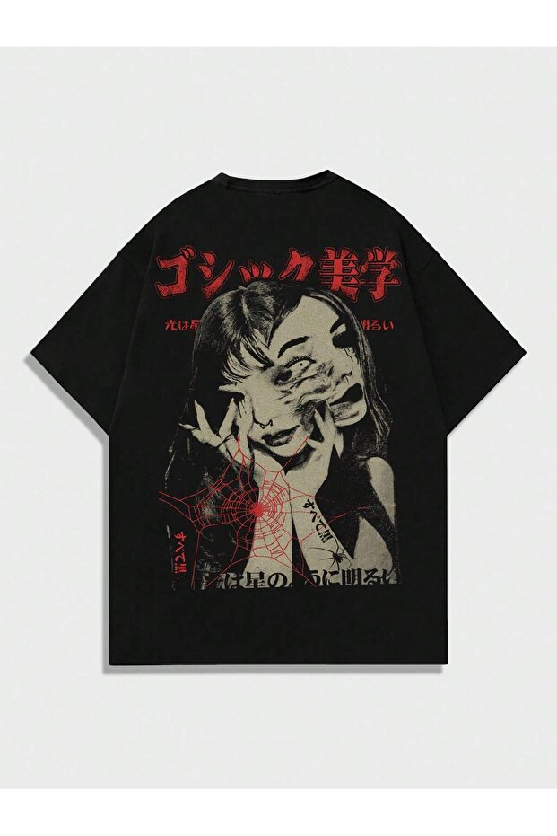 Anime Printed Summer T-Shirt – Short Sleeve Casual Tee