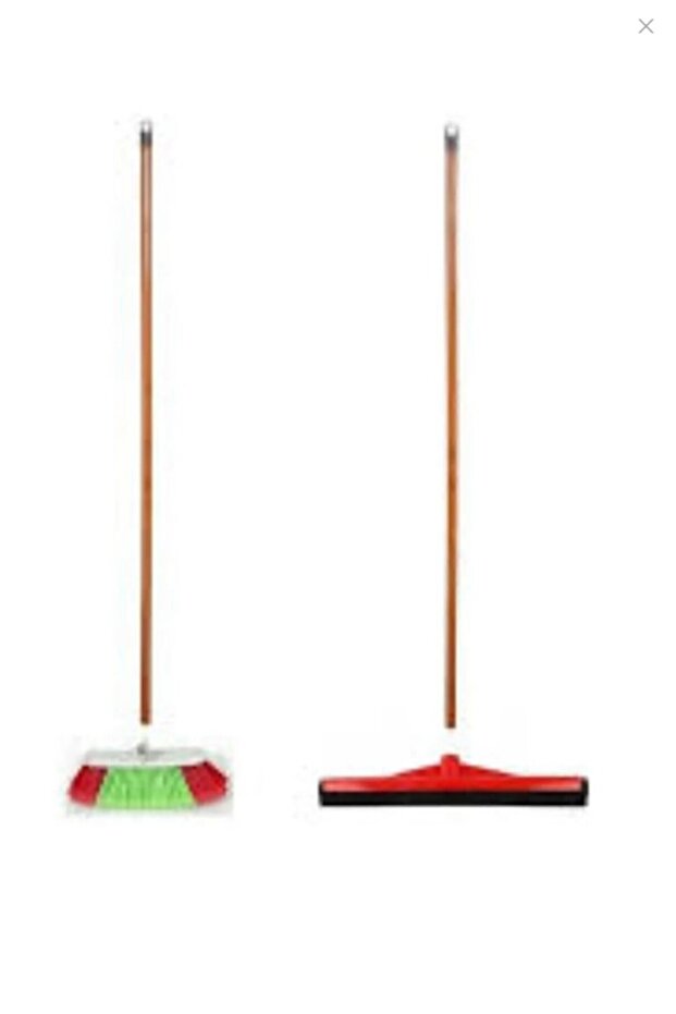 Fırça Ve Çekpas Saplı 2li Set - 1