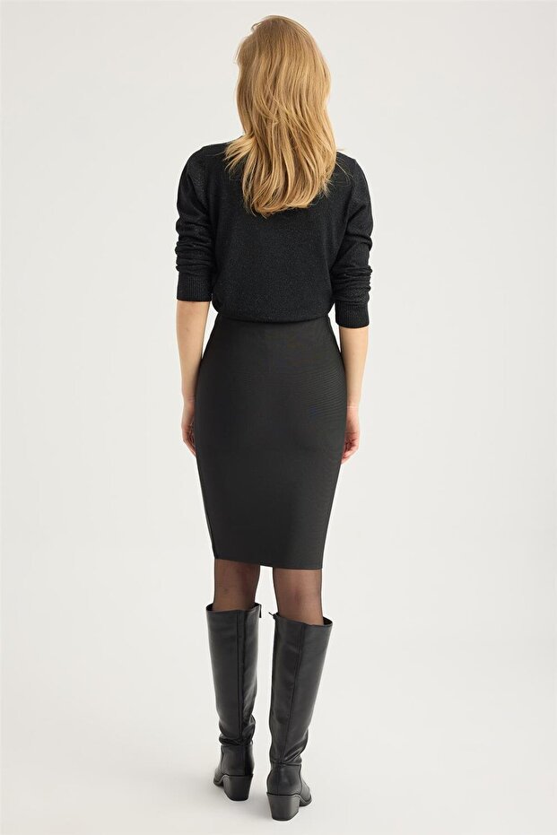 Fusta peste genunchi - 5