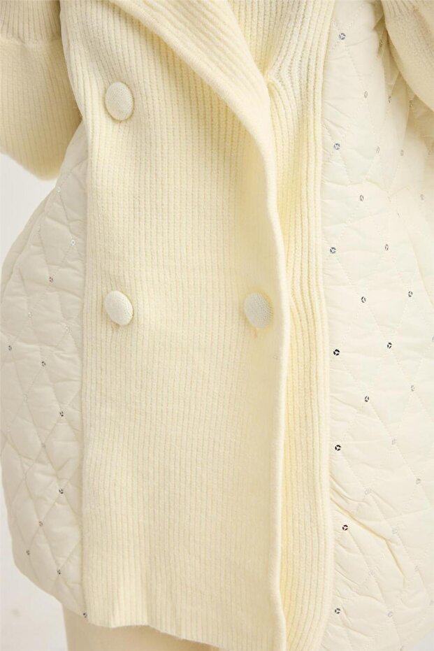 Önü Kapitone Hırka - 4