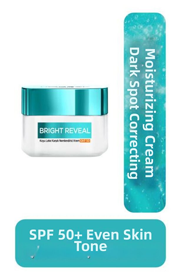 Bright Reveal Anti Dark Spot, Skin Tone Equalizing Spf50 Moisturizing Cream Niacinamide 50ml