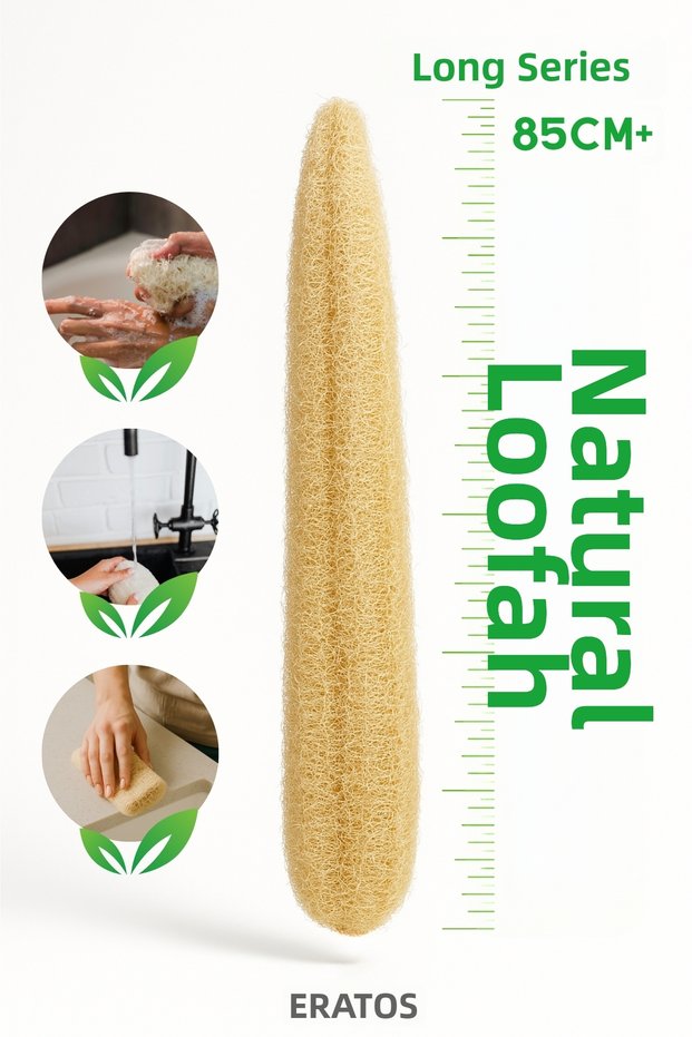 Pumpkin Fiber Maxi Size - Herbal Pumpkin Fiber - 85 cm + Length - Odorless Fiber - Premium Pumpkin Fiber