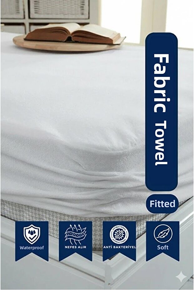 غطاء سرير مطاطي مقاوم للماء والسوائل