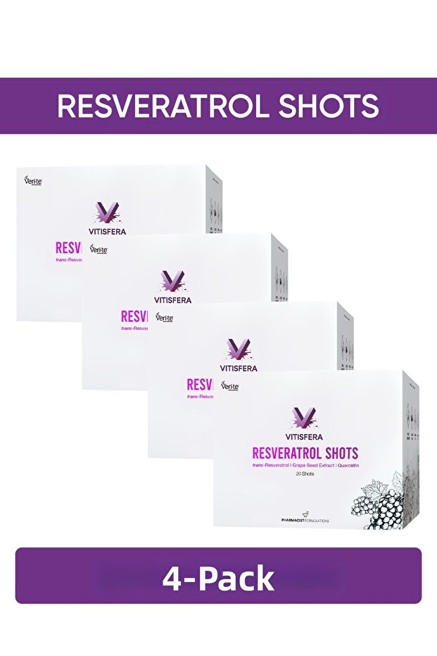 Resveratrol Shot Curing Pack (4 Boxes) - 1